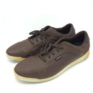 Walter Hagen Brown Leather HydroHalt Spikeless Golf Shoes Men\'s Size 12W Wide Walter Hagen Mens Hydrohalt Ortholite Brown Leather  main image 3